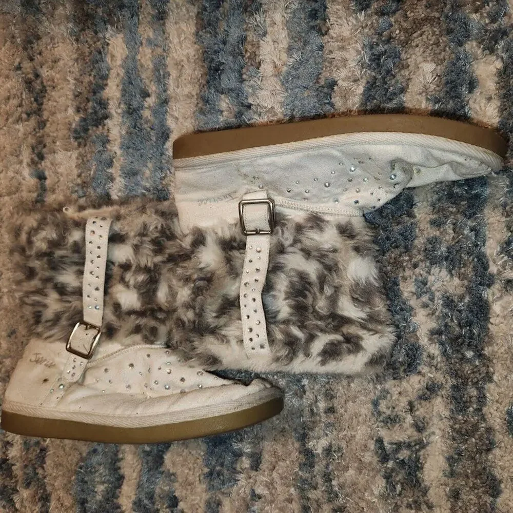 Justice Girls Fashion Boots || girls sz 3